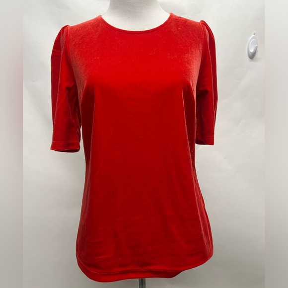 Boden Red Velvet Short Sleeve T Shirt - Picture 1 of 6